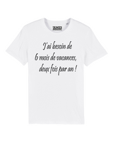 Tshirt ❋ 6 Mois Vacances ❋